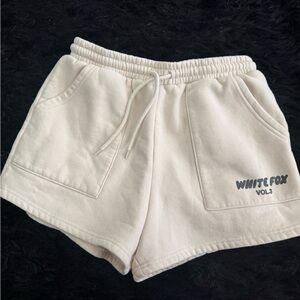 White Fox Boutique Vol. 3 Cream Shorts